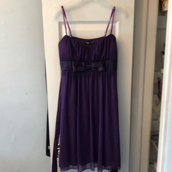 Ruby Rox Dresses & Skirts - Purple silky spaghetti strap dress